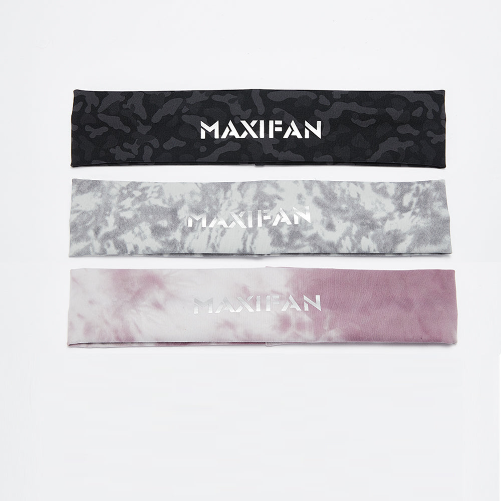 MAXIFAN tie dye sports headband